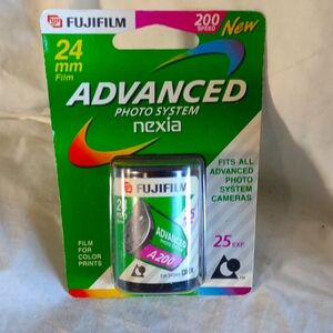 Fuji film advanced photo system nexia 200 speed 24mm new expired